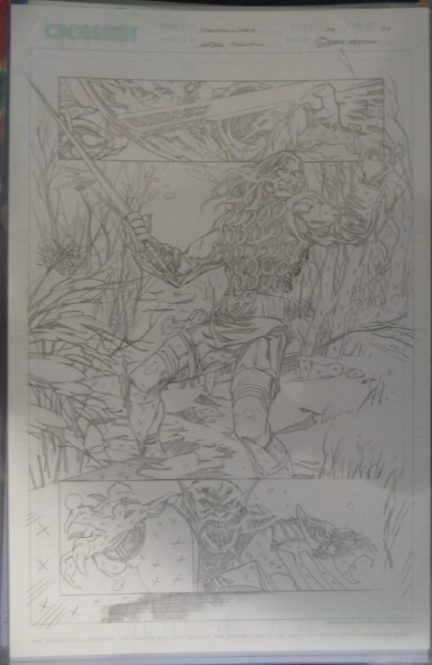 R.A. Salvatore's DemonWars Eye for an Eye Issue 1 Page 3 by Greg Tocchini